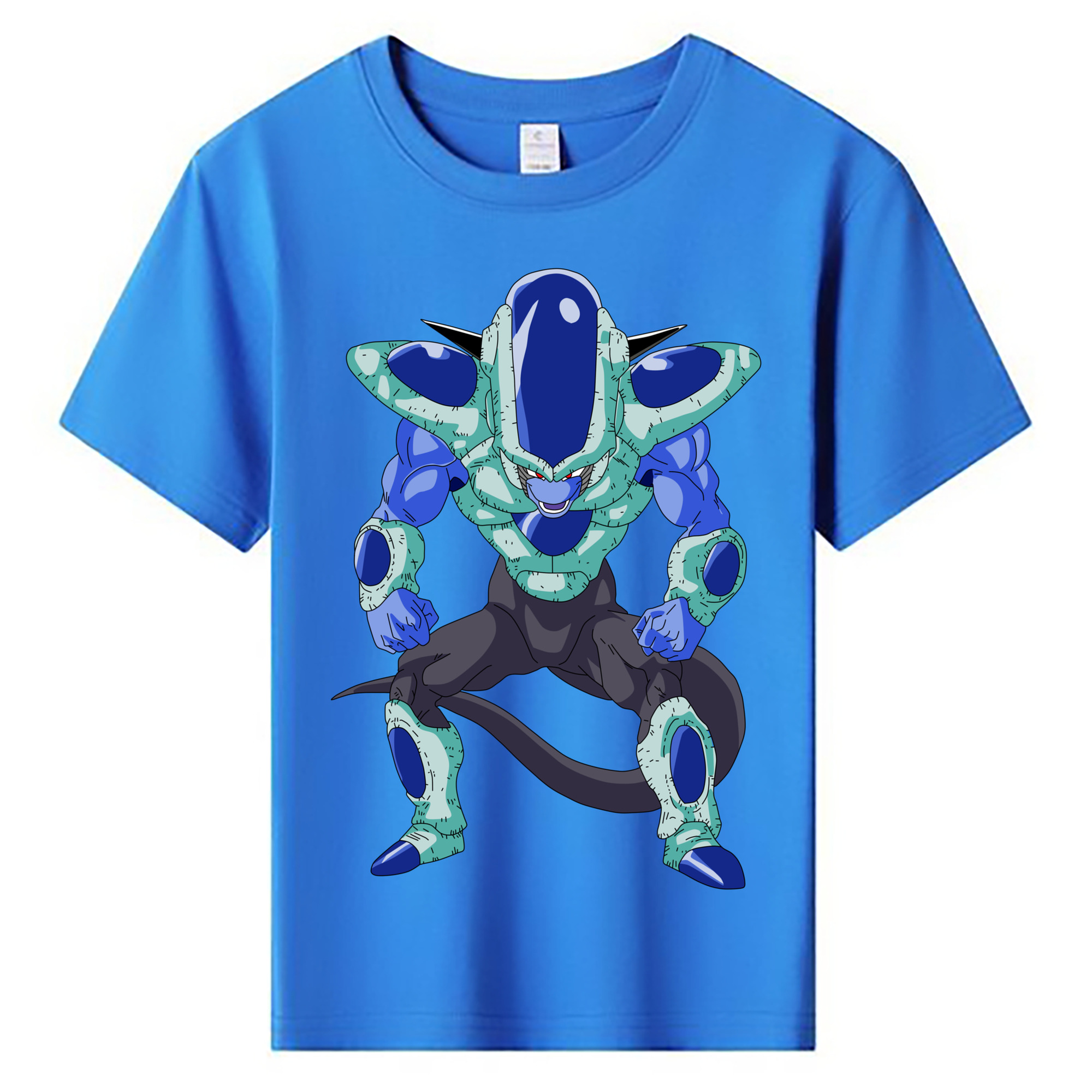 （画像用） ドラゴンボール フリーザ DRAGON BALL Frieza 綿100％キッズTシャツ（フロントプリント）